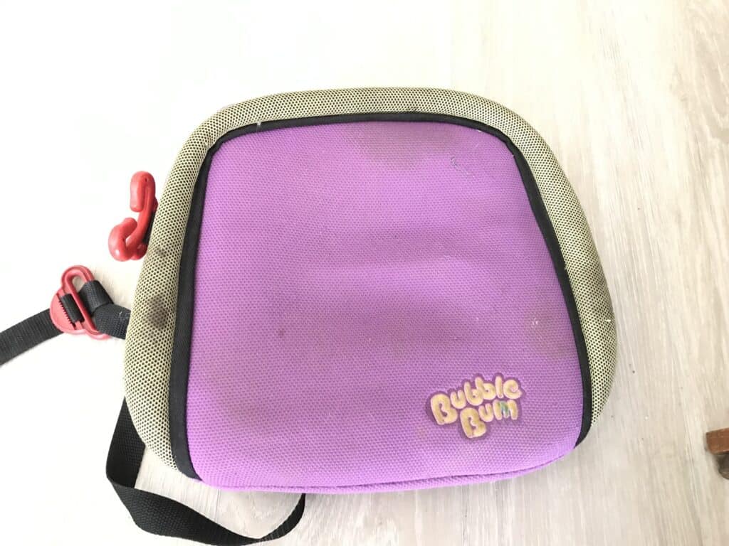 Our well-loved Bubble bum seat.
