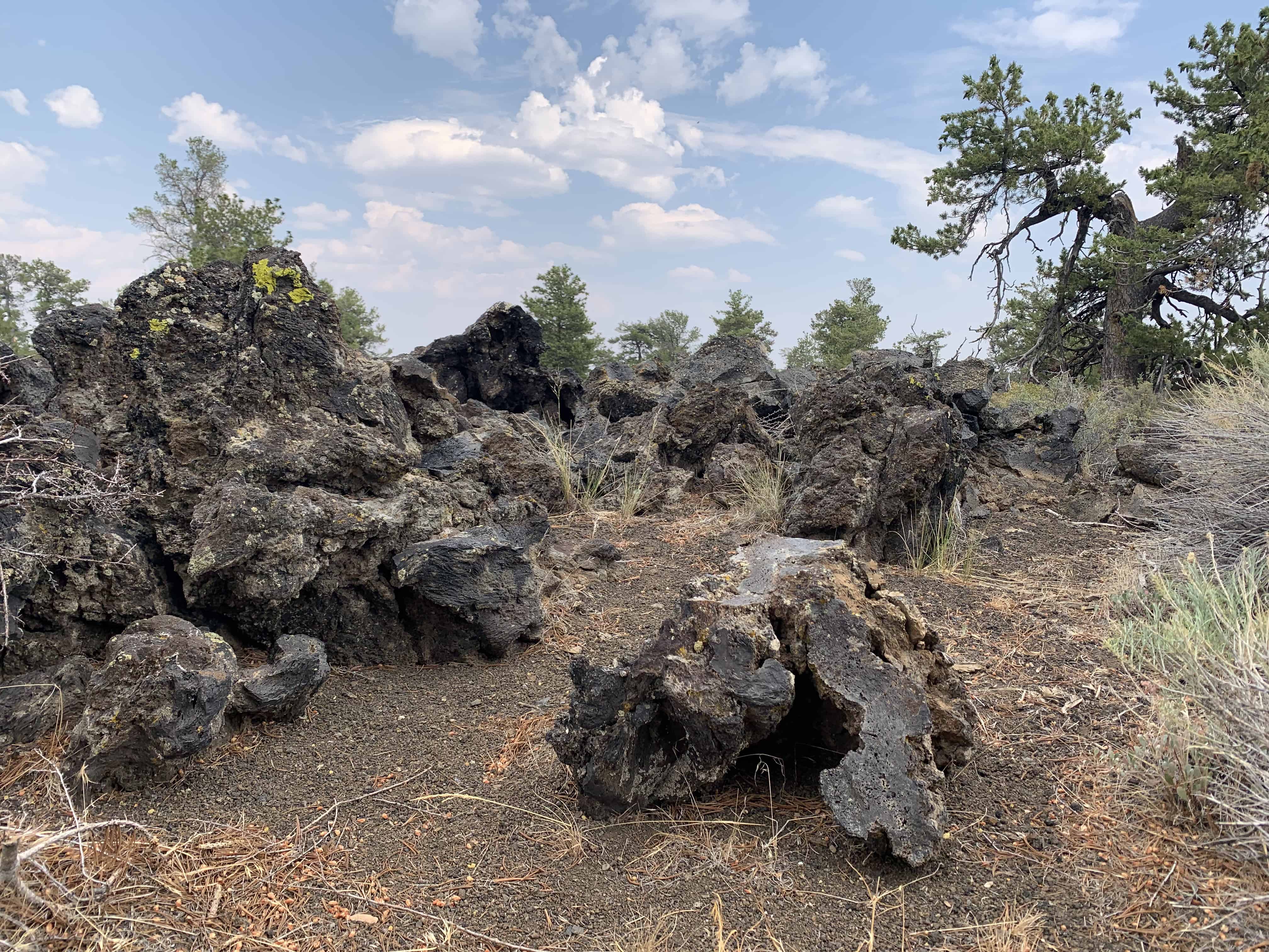 rocks at craters of the moon nm