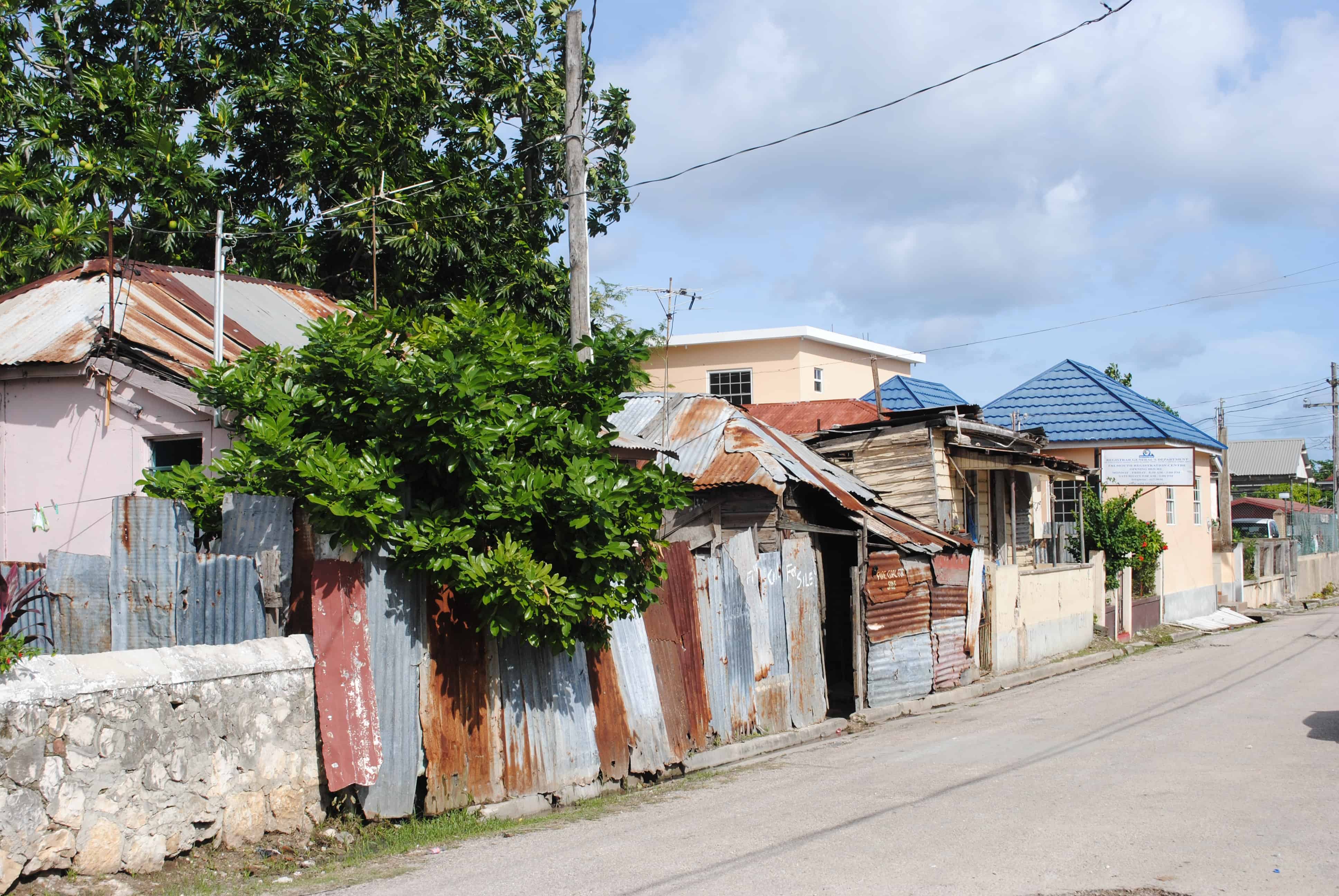 Buildings in Jamaica.