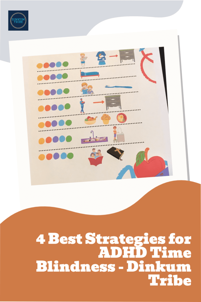 Pinnable image of ADHD time blindness strategies routine