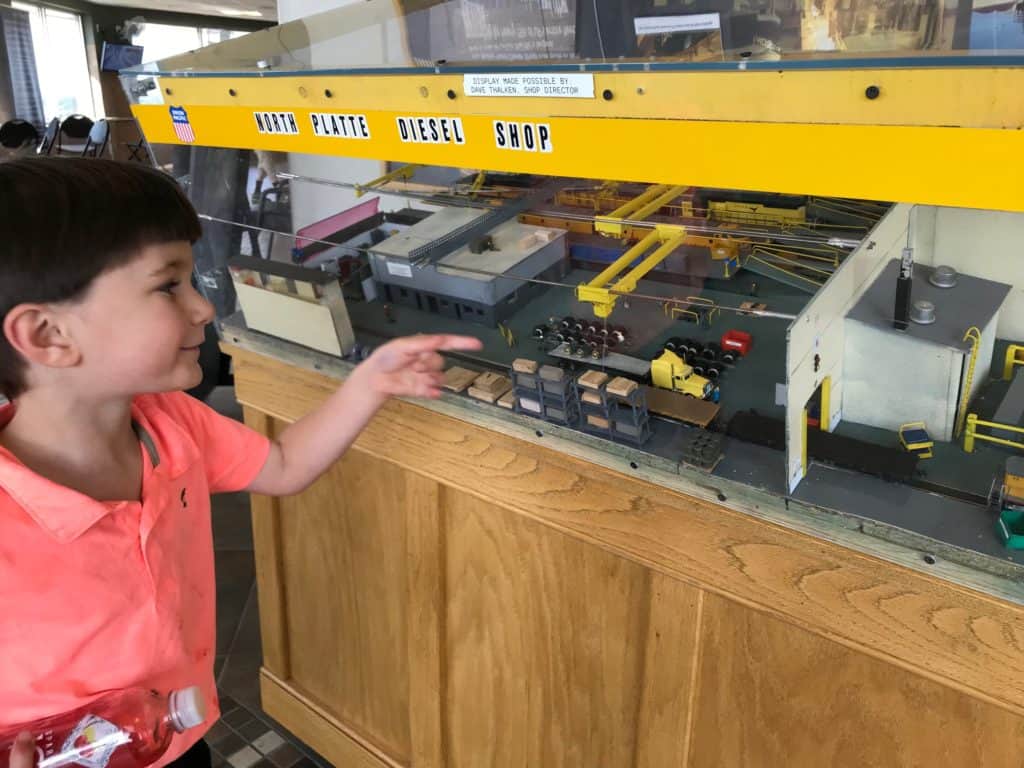 Baby Bison gets the inside scoop on the North Platte Diesel Engine Shop.