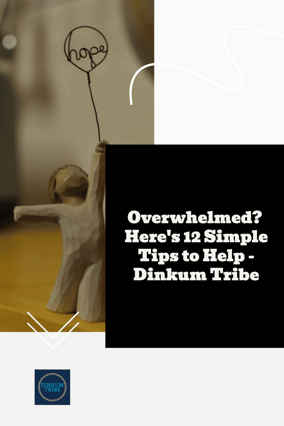 Pinnable image for How to deal with overwhelm