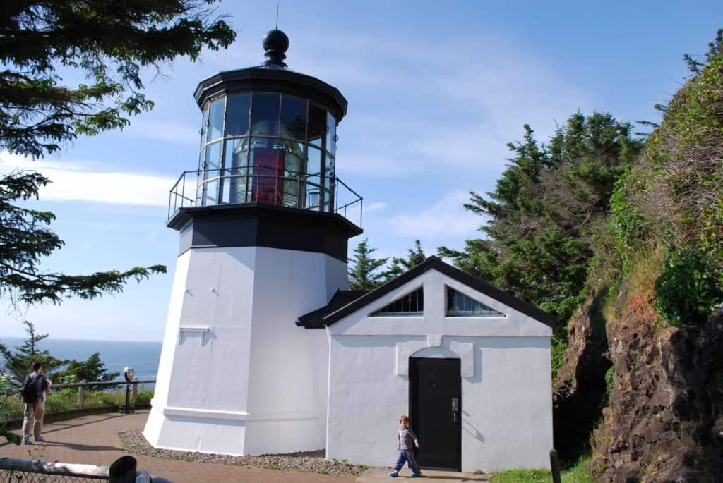 Cape Meares Lighthouse, Oregon Coast.