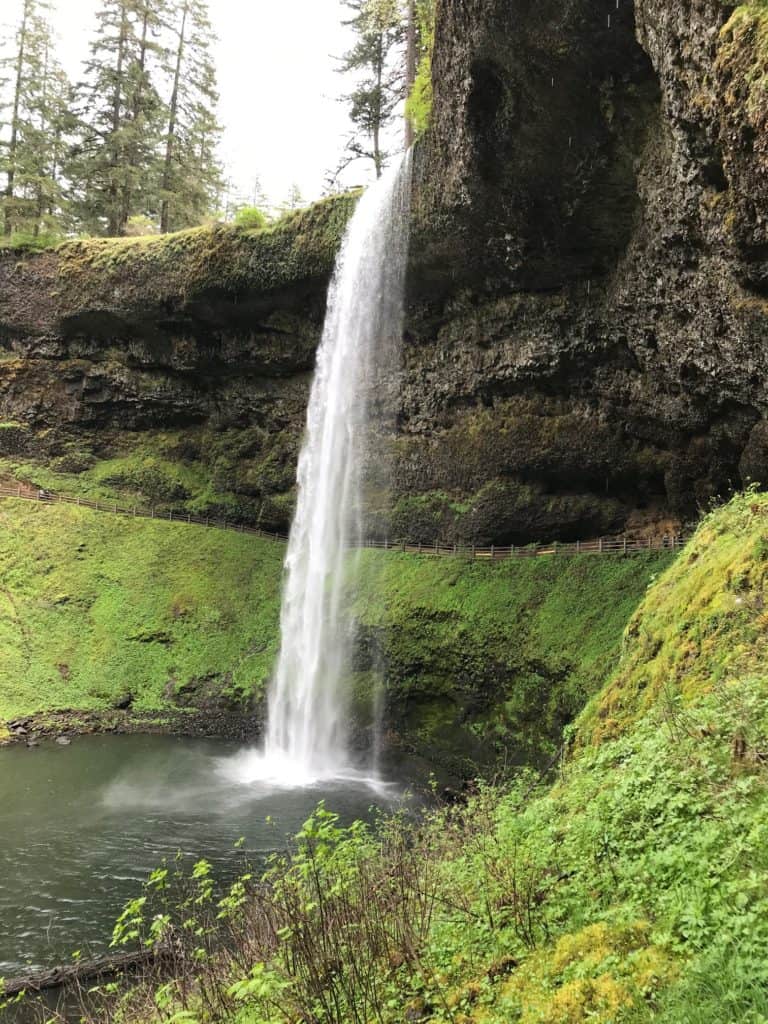 South Falls at Silver Falls State Park in Oregon.