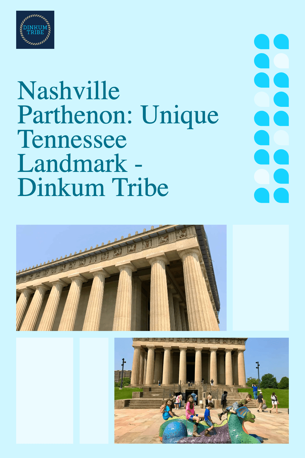 Nashville Parthenon collage