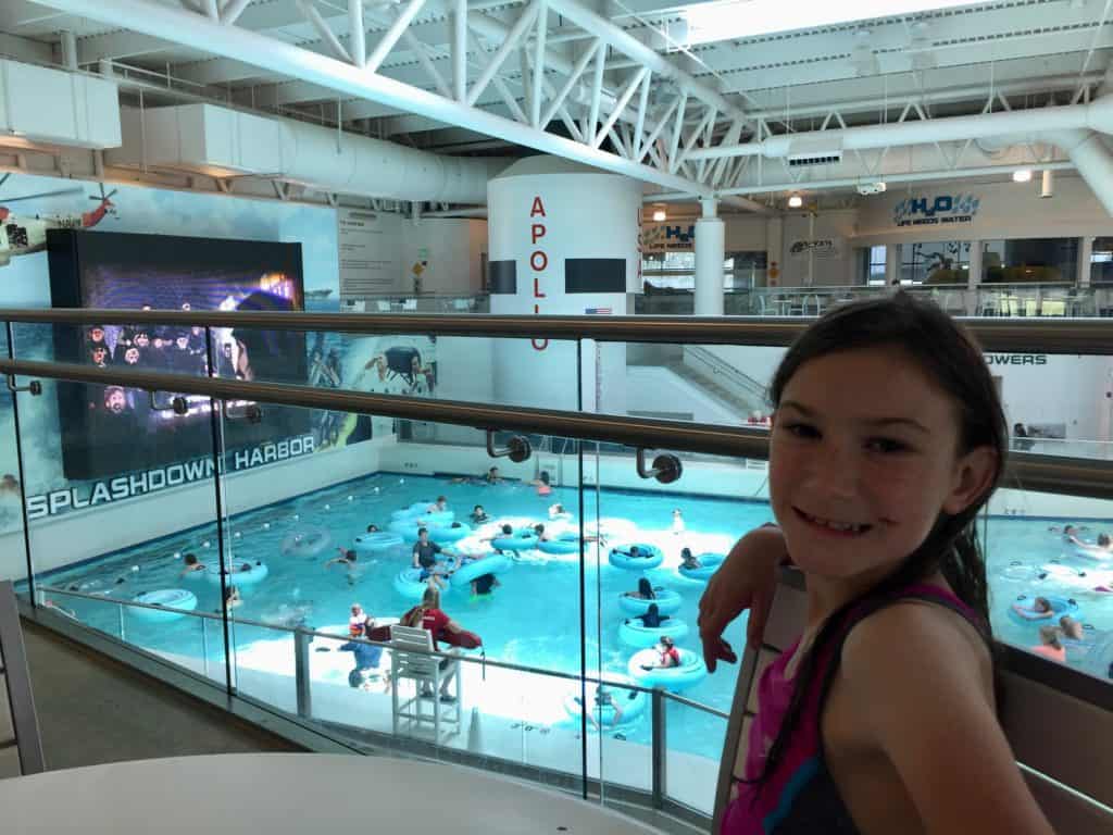 Wave pool at Wings and Waves. One of the best family activities in McMinnville.
