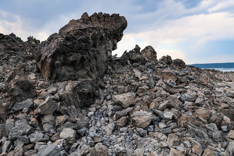 Volcanic Rock at the Newberry National Volcanic Monument. Read on for more Oregon National Parks and NPS-administered sites.
