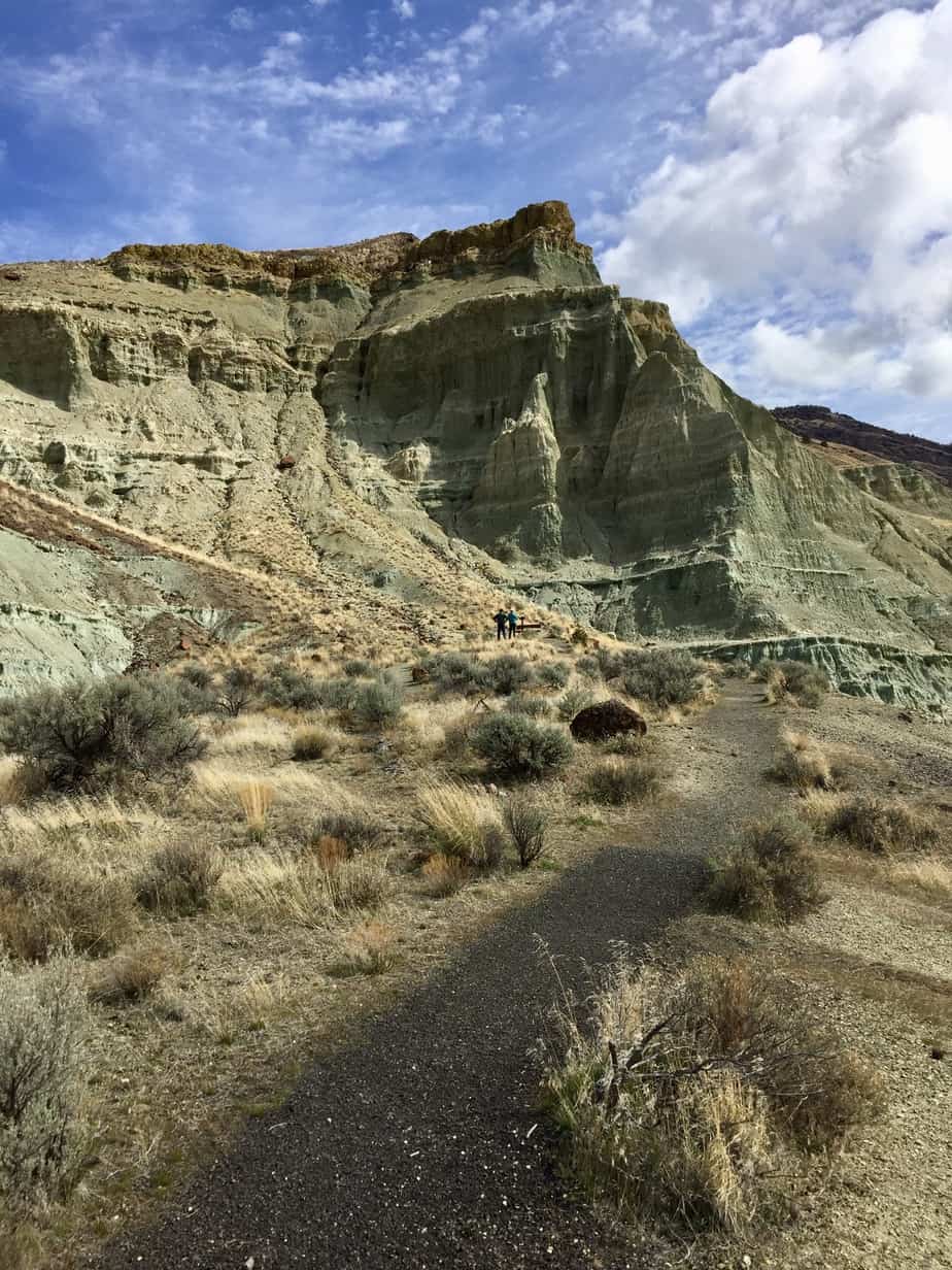 Foree rock formation at John Day Fossil Beds NM, Oregon.