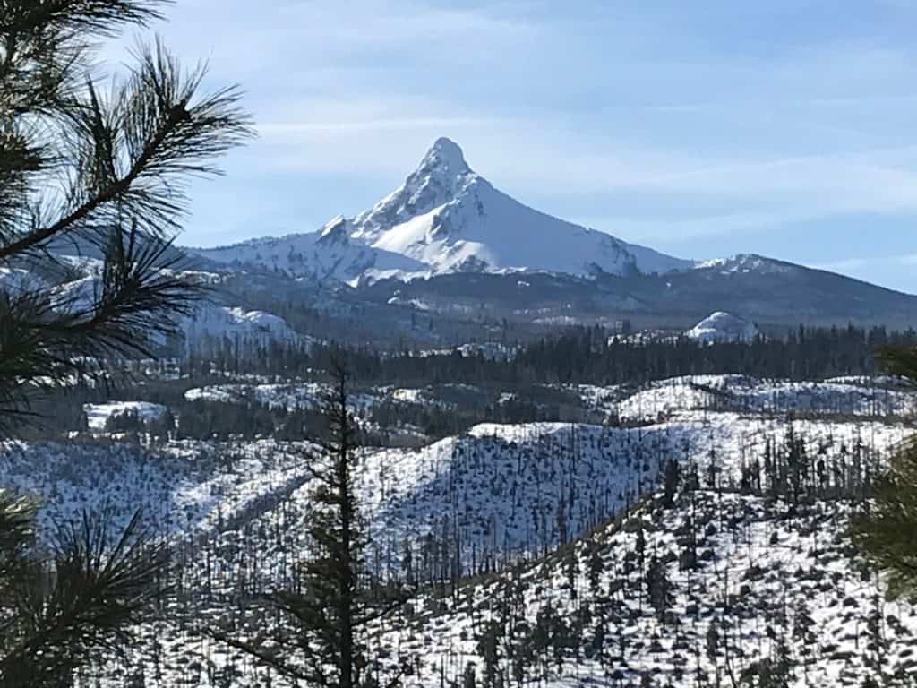 Mt. Jefferson in the Deschutes National Forest.