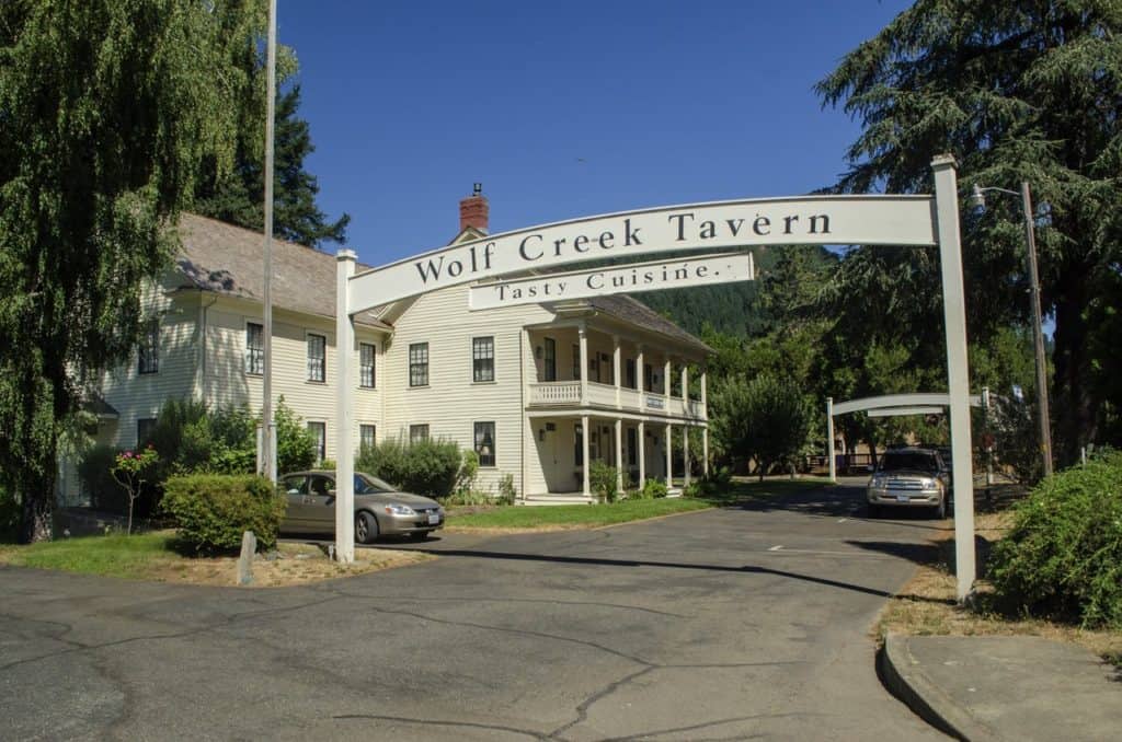 Wolf Creek Tavern, Oregon. 