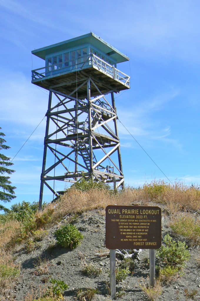 Quail Prairie Lookout Tower. Read on for more Oregon National Parks and NPS-administered sites.