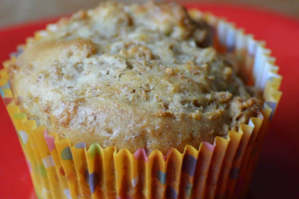 Muffin. Easy no cook camping meals breakfast idea.