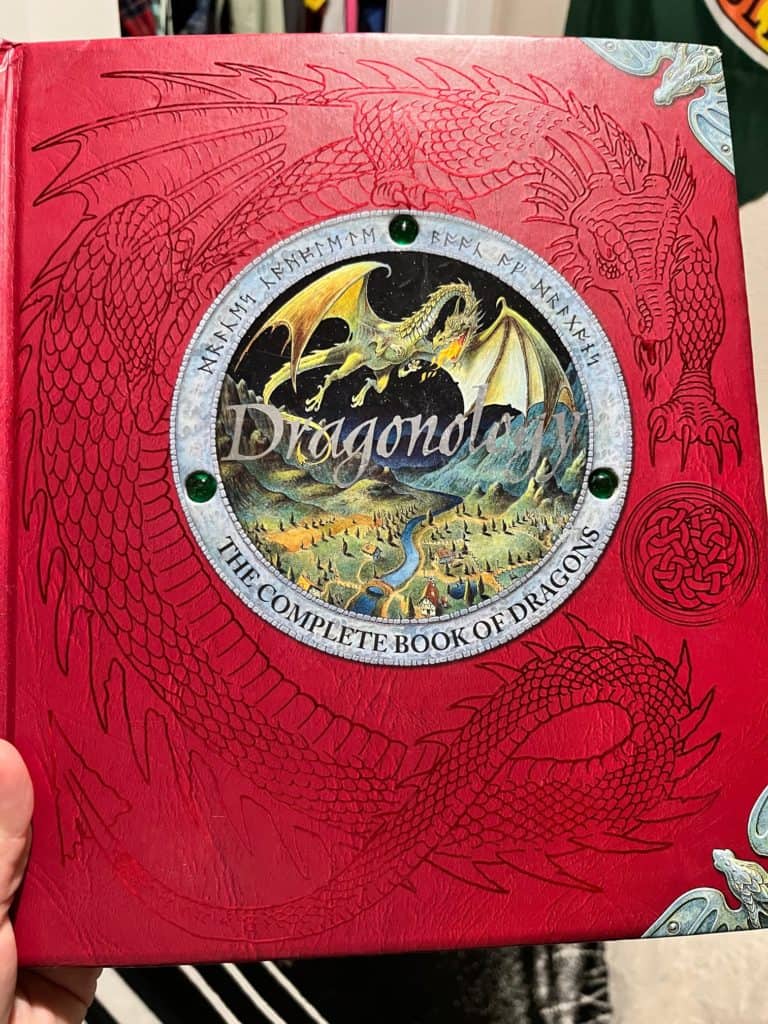 Dragonology book cover. Dragon gifts for her.