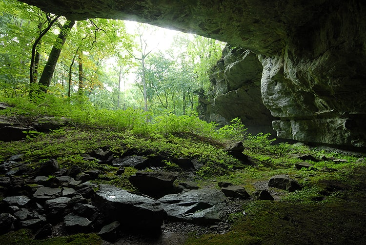 Russel Cave National Monument. Image by NPS.