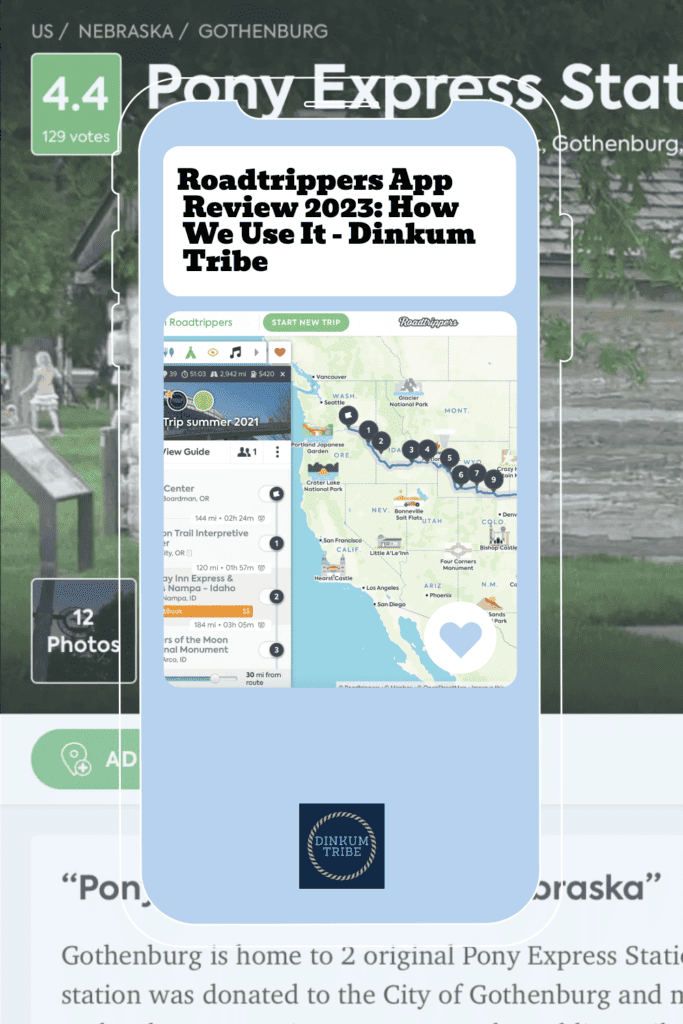 Pinnable Image for Roadtrippers App Review