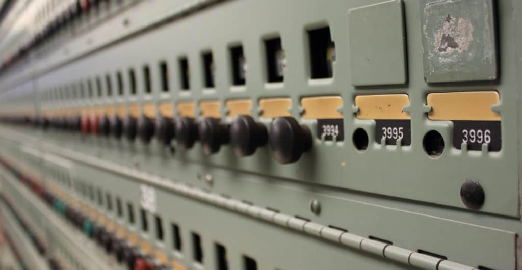 A row of control-center buttons stand at the ready at Manhattan Project National Historical Park. Manhattan Project National Historical Park is one of the 19 best national parks in Washington and Oregon.