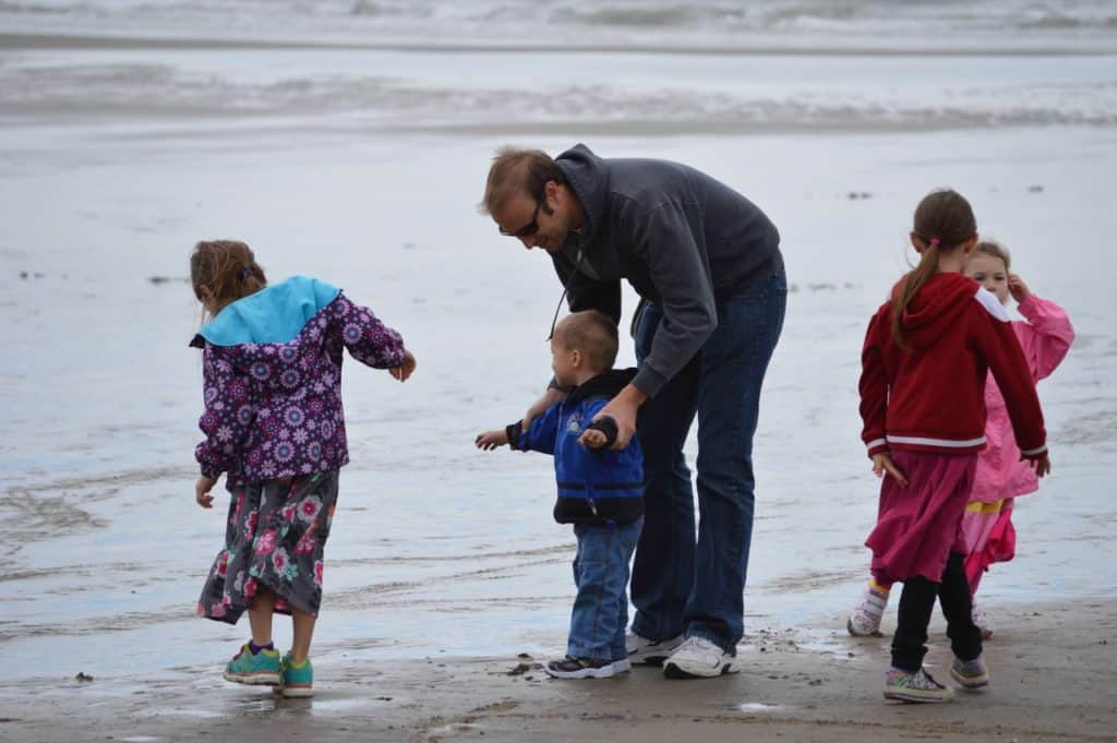My young children and I enjoy a spring day at Cannon Beach. Cannon Beach is a great family destination when traveling the Oregon Coast with kids.