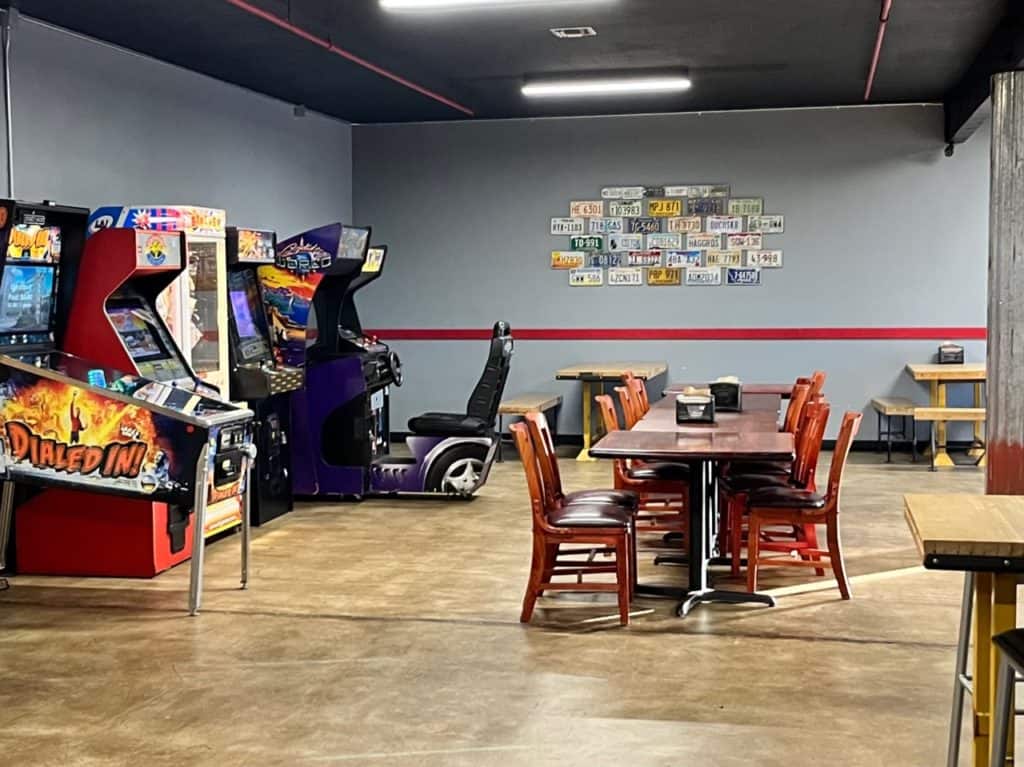 Game room. Ratchet Brewery review.