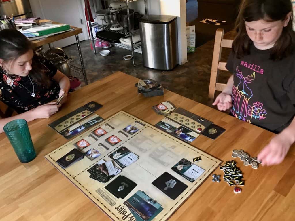 Harry Potter Board game. Winter activities for teens.