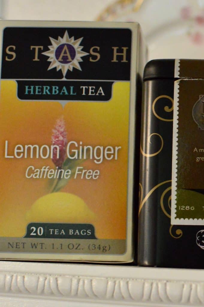 Stash Lemon Ginger Tea can be good for morning sickness