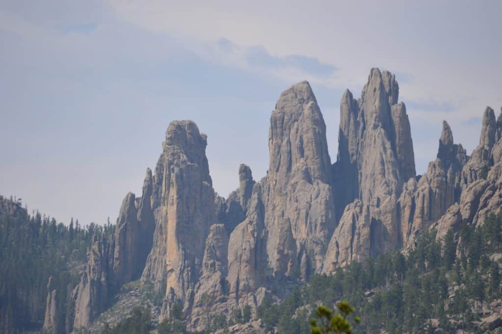 The Needles in Custer State Park. 