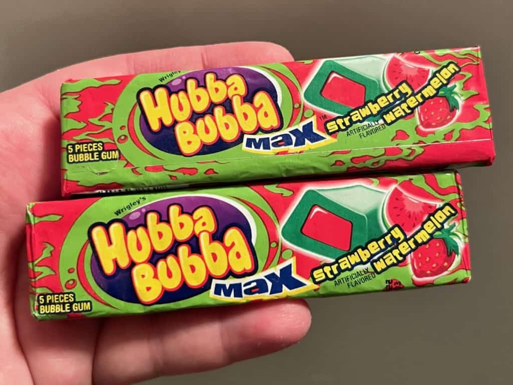 Two packages of Hubba Bubba Max bubble gum. Can TMJ cause migraines?