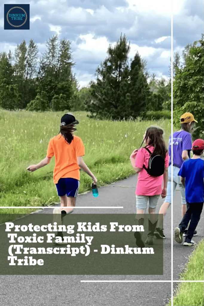 Pinnable image of protecting kids from Toxic family