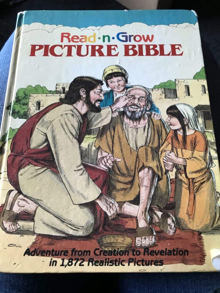 Hardcover Read N' Grow Picture Bible