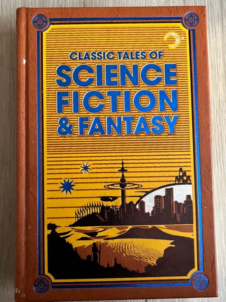 Cover of book "Classic Tales of Science Fiction & Fantasy. Science fiction books for 5th graders