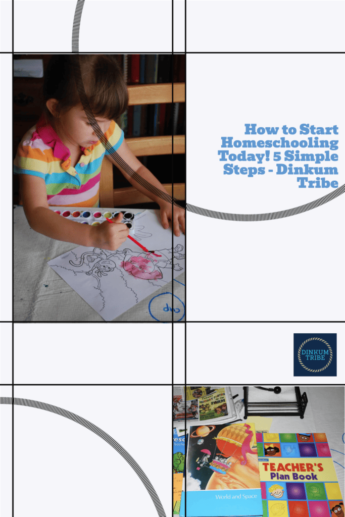 Pinnable image how to start homeschooling today