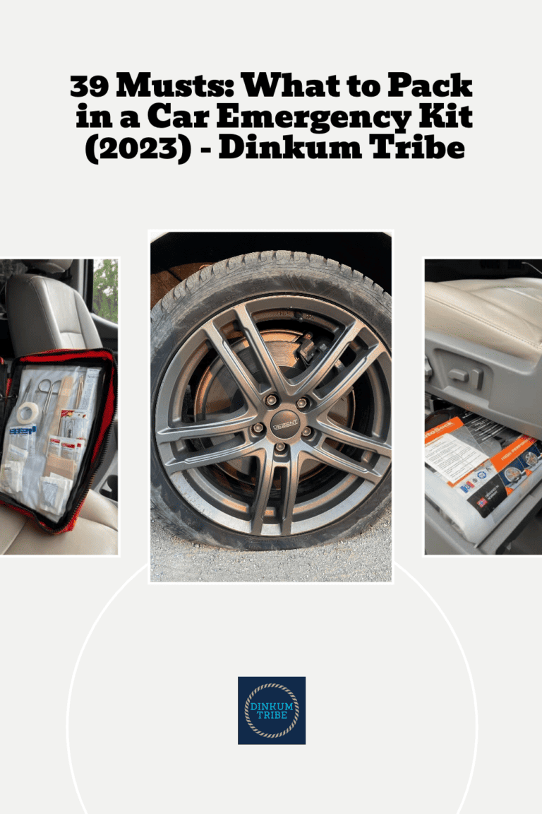 39 Musts: What to Pack in a Car Emergency Kit (2024) - Dinkum Tribe