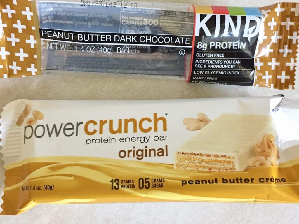 Granola bars can be great road trip snacks.