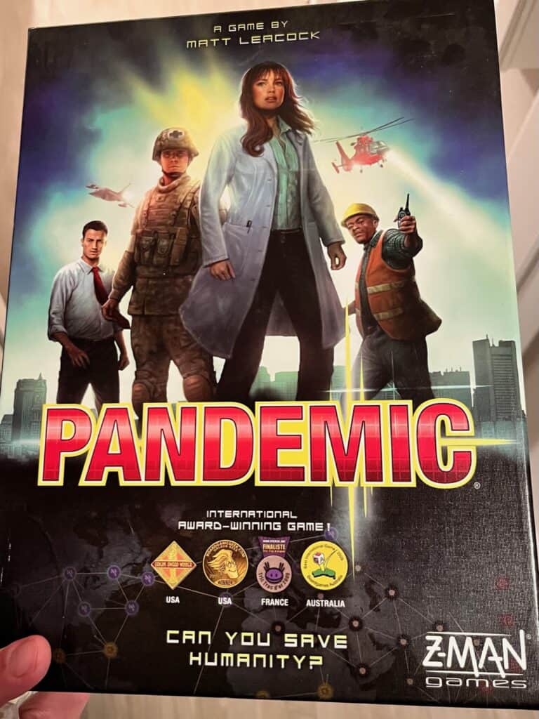 Pandemic board game and other creepy board games can be fun Halloween activities for teens.