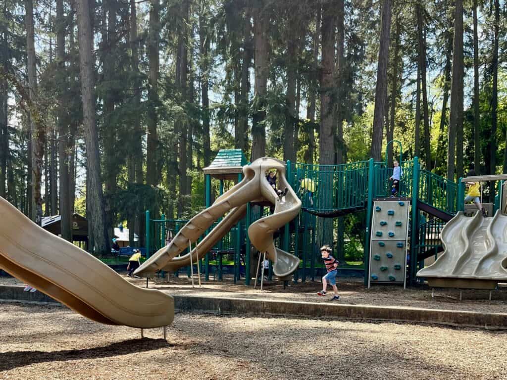 Another view of the Coolidge McClaine playground in Silverton. 