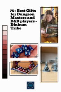 Pinnable collage of gifts for dungeon masters.