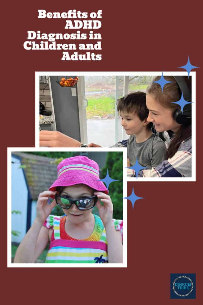 Pinnable image for benefits of ADHD diagnosis.