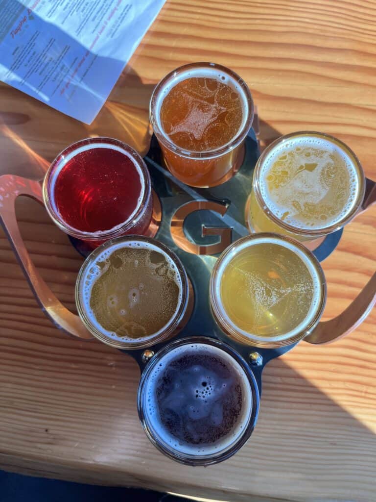 Beer flight