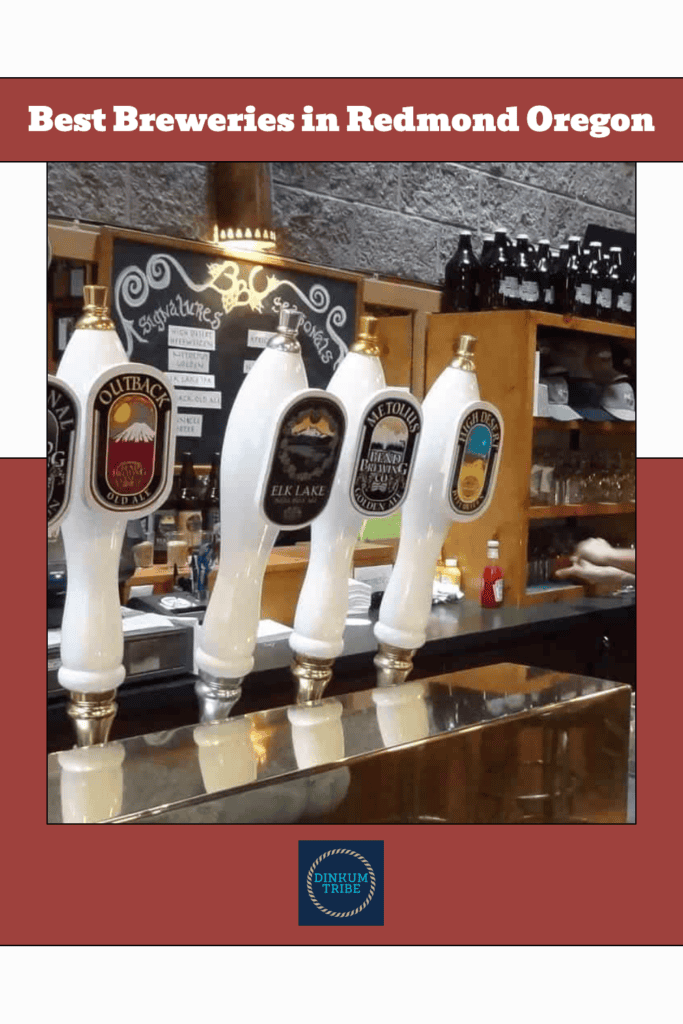 Pinnable image for best breweries in Redmond Oregon
