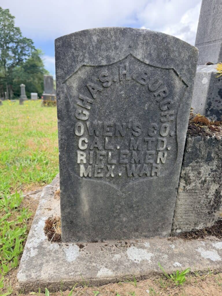 Amity headstone.