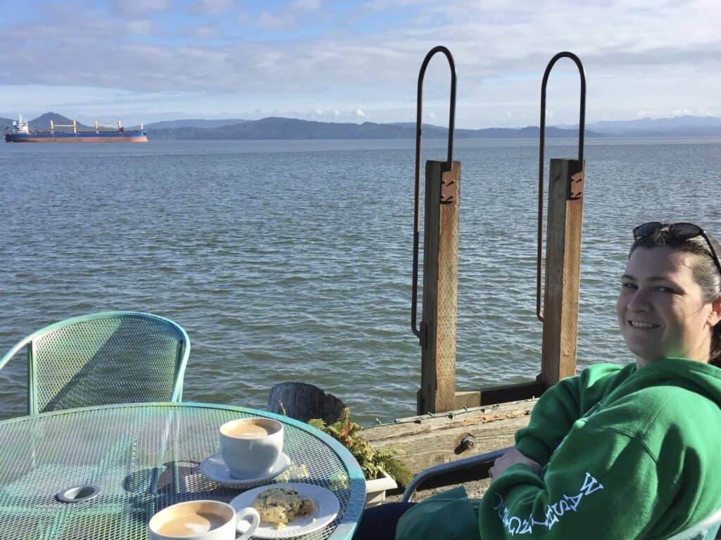 There's no better way to start a morning in Astoria than with a mocha and scone at Coffee Girl. 