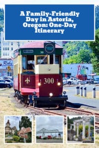 Pinnable image for Astoria 1 day itinerary