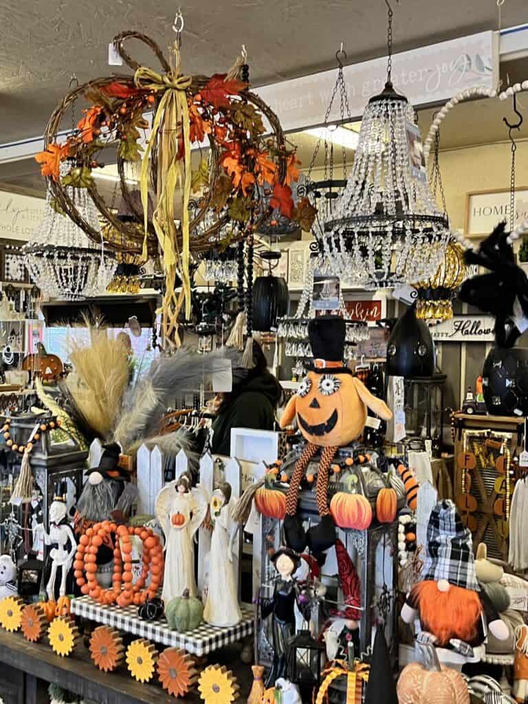 Merchandise at Pumpkin Patch Cottage Shop